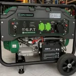 موتور برق سه گانه سوز GPT با ۸ کیلووات مدل GPA-10600GE تک فاز دارای پورت ATS